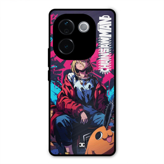 Puchita with Power Vivo T3 Pro Mobile Back Cover - Anime PrintShield Case