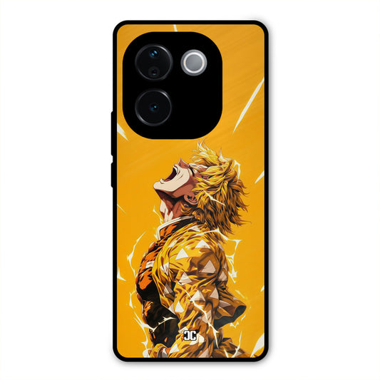 Shouting Zenitsu Vivo T3 Pro Mobile Back Cover - Anime PrintShield Case