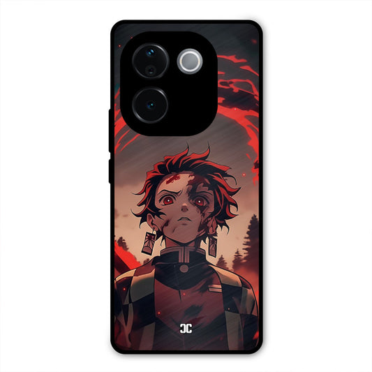 Raging Tanjiro Vivo T3 Pro Mobile Back Cover - Anime PrintShield Case