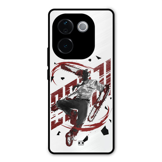 Chainsawman Typo Vivo T3 Pro Mobile Back Cover - Anime PrintShield Case