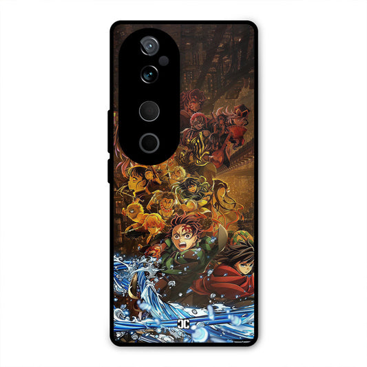 Demon Slayers Vivo T3 Ultra Mobile Back Cover - Anime PrintShield Case