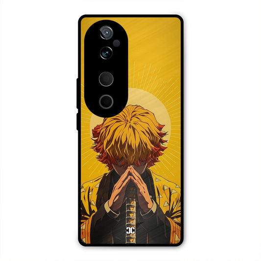 Calm Zenitsu Vivo T3 Ultra Mobile Back Cover - Anime PrintShield Case