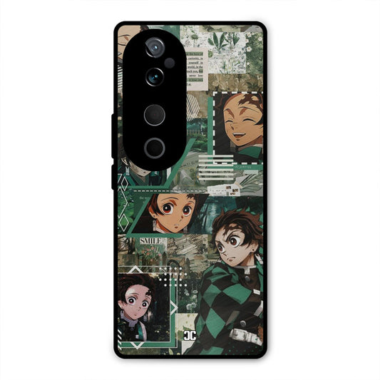 Tanjiro Thoughts Vivo T3 Ultra Mobile Back Cover - Anime PrintShield Case