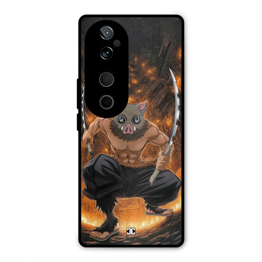 Inosuke Rage Vivo T3 Ultra Mobile Back Cover - Anime PrintShield Case
