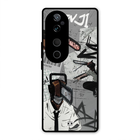 Denji Rage Vivo T3 Ultra Mobile Back Cover - Anime PrintShield Case