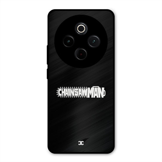 Chainsaw Logo Vivo T4 Mobile Back Cover - Anime PrintShield Case