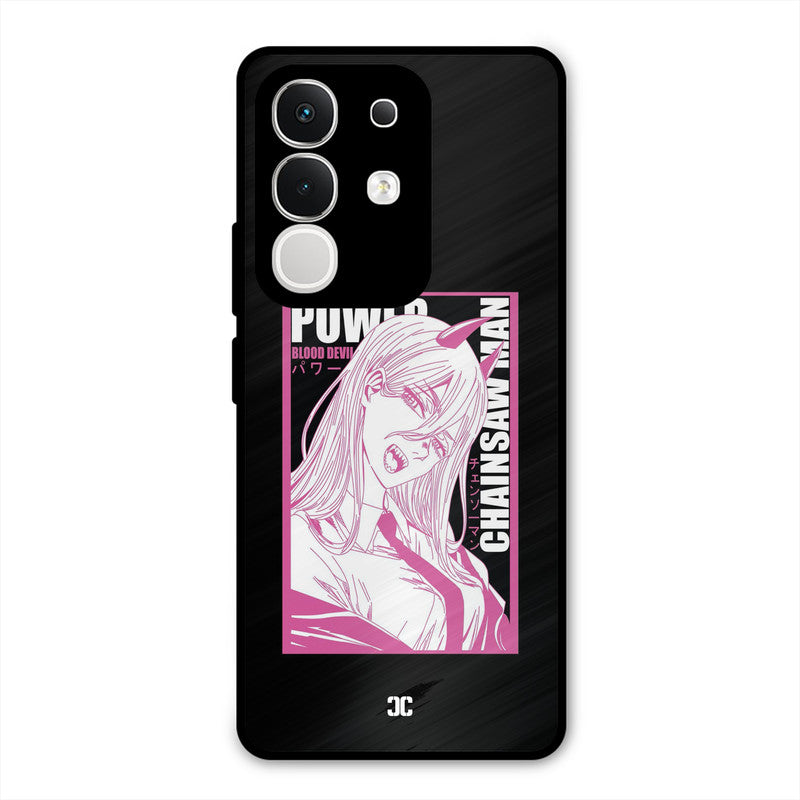 Blood Devil Power Vivo T4x Mobile Back Cover - Anime PrintShield Case