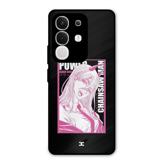 Blood Devil Power Vivo T4x Mobile Back Cover - Anime PrintShield Case