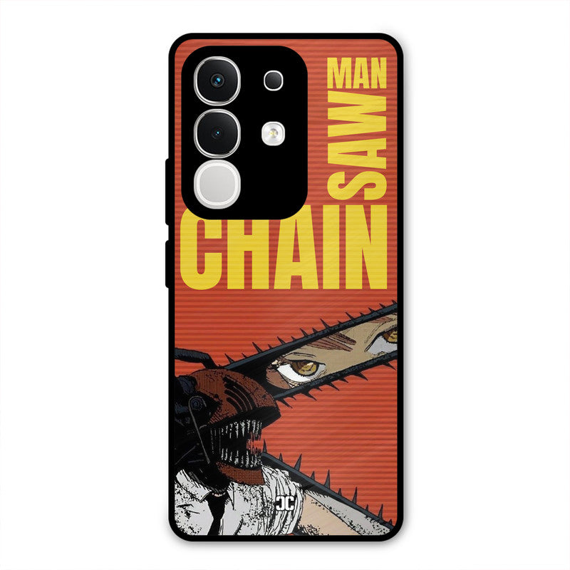 Raging Chainsaw Vivo T4x Mobile Back Cover - Anime PrintShield Case