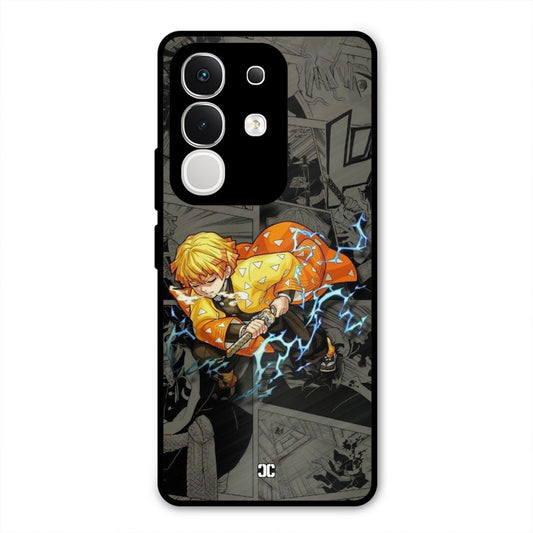 Zenitsu Manga Vivo T4x Mobile Back Cover - Anime PrintShield Case