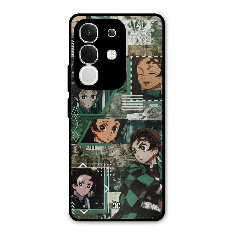 Tanjiro Thoughts Vivo T4x Mobile Back Cover - Anime PrintShield Case