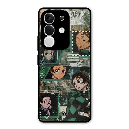 Tanjiro Thoughts Vivo T4x Mobile Back Cover - Anime PrintShield Case