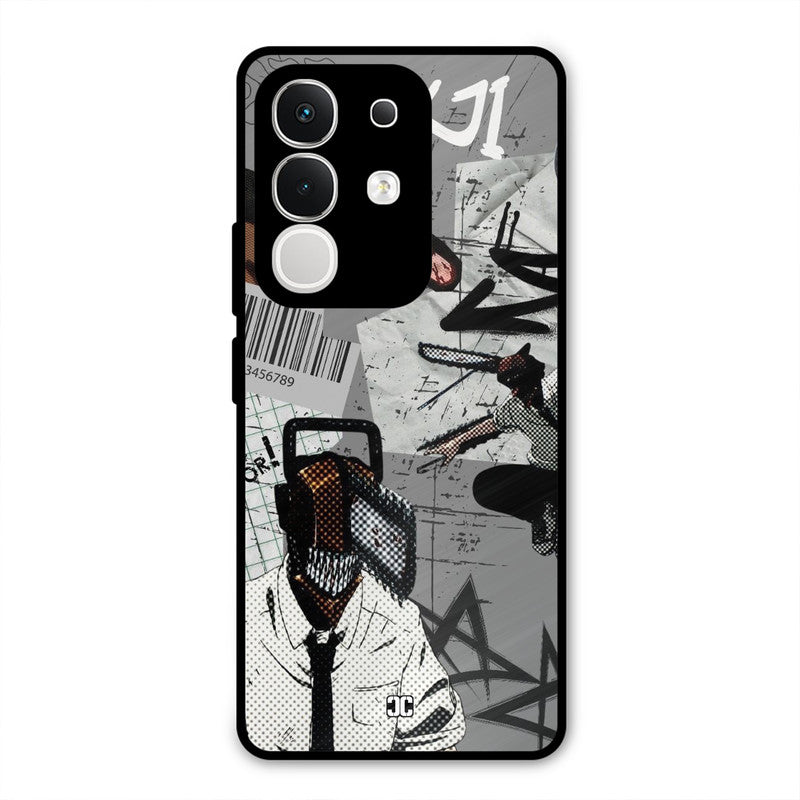 Denji Rage Vivo T4x Mobile Back Cover - Anime PrintShield Case