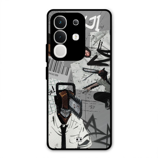 Denji Rage Vivo T4x Mobile Back Cover - Anime PrintShield Case