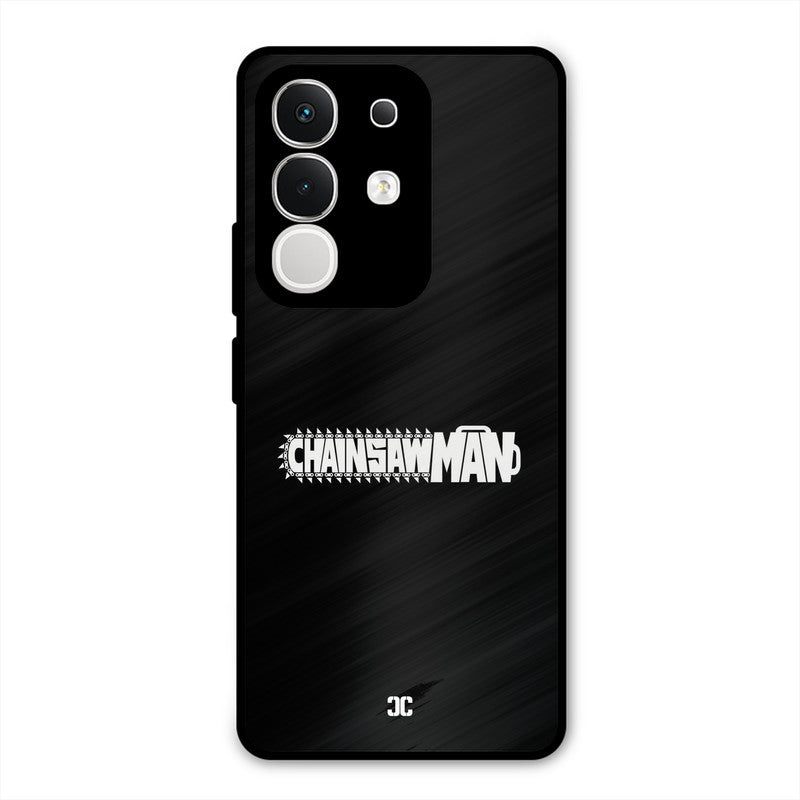 Chainsaw Logo Vivo T4x Mobile Back Cover - Anime PrintShield Case