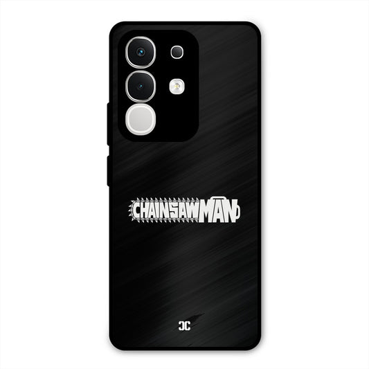 Chainsaw Logo Vivo T4x Mobile Back Cover - Anime PrintShield Case