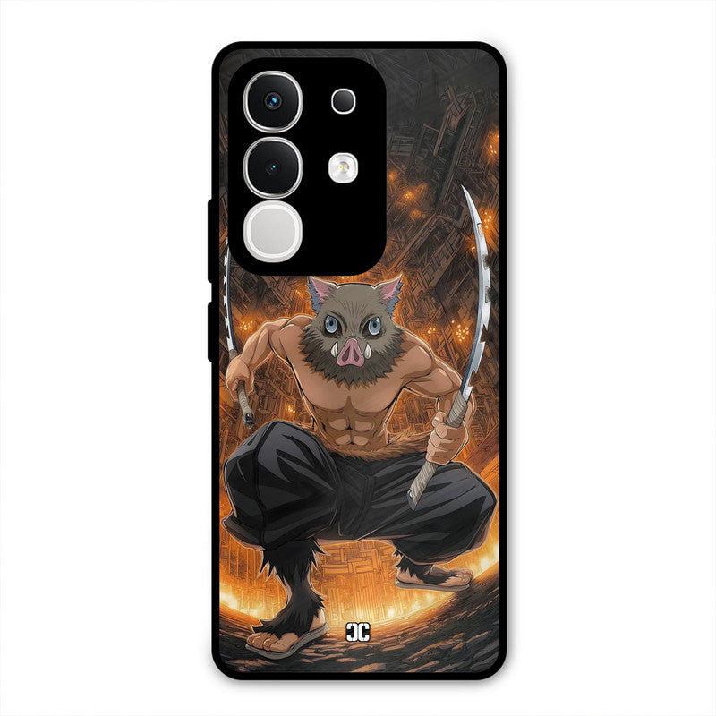 Inosuke Rage Vivo T4x Mobile Back Cover - Anime PrintShield Case