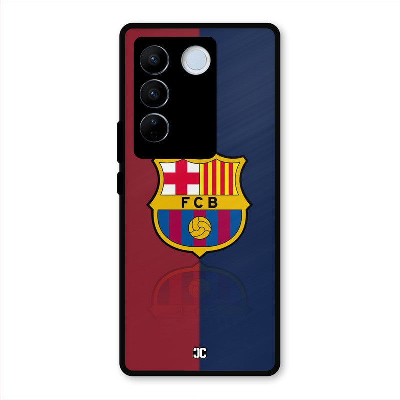 Barcelona Logo Vivo V27 Pro Mobile Back Cover - Sports PrintShield Case
