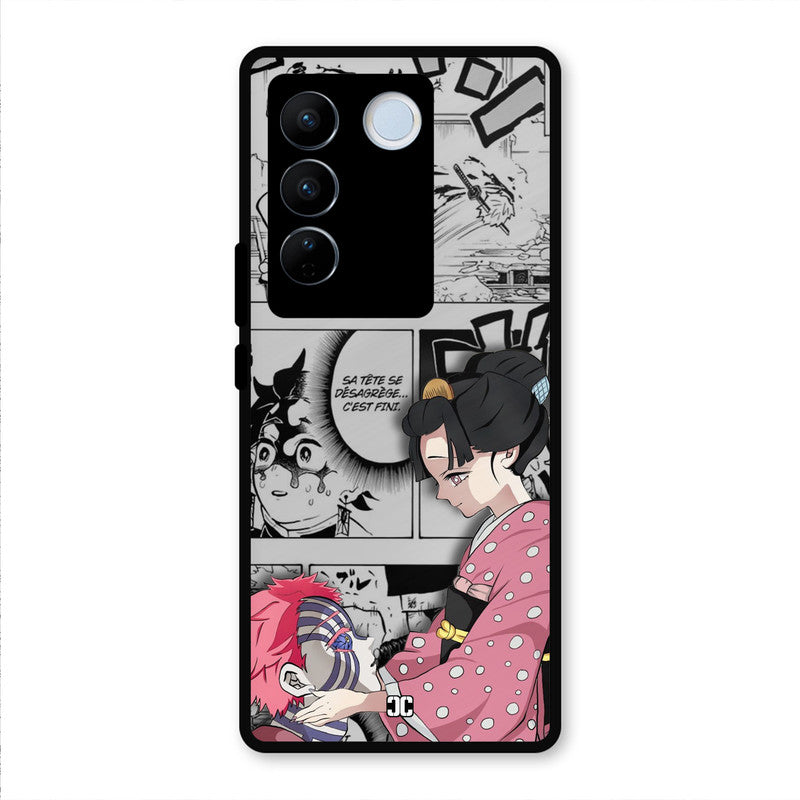 Akaza Love Vivo V27 Pro Mobile Back Cover - Anime PrintShield Case