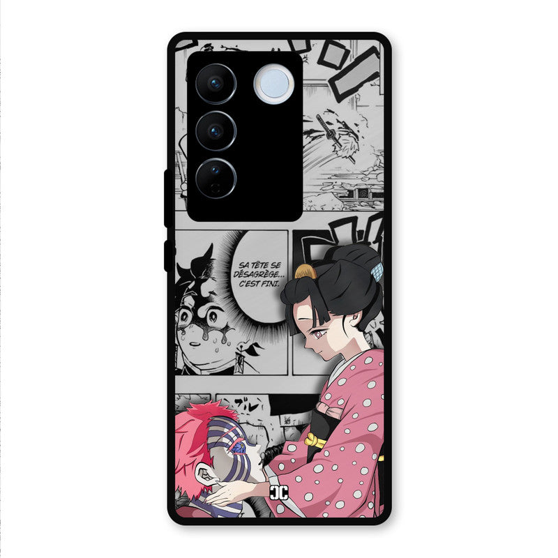 Akaza Love Vivo V27 Mobile Back Cover - Anime PrintShield Case