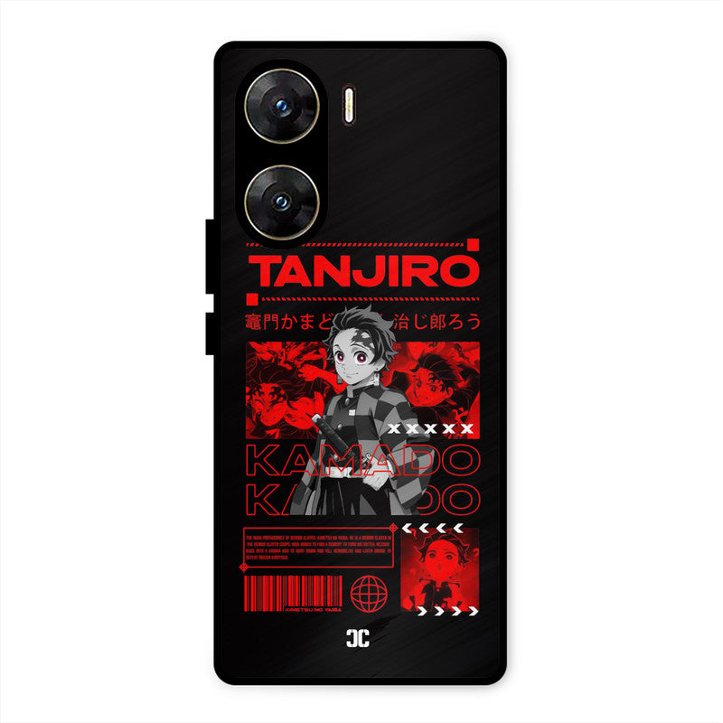 Tanjiro Kamado Vivo V29e Mobile Back Cover - Anime PrintShield Case