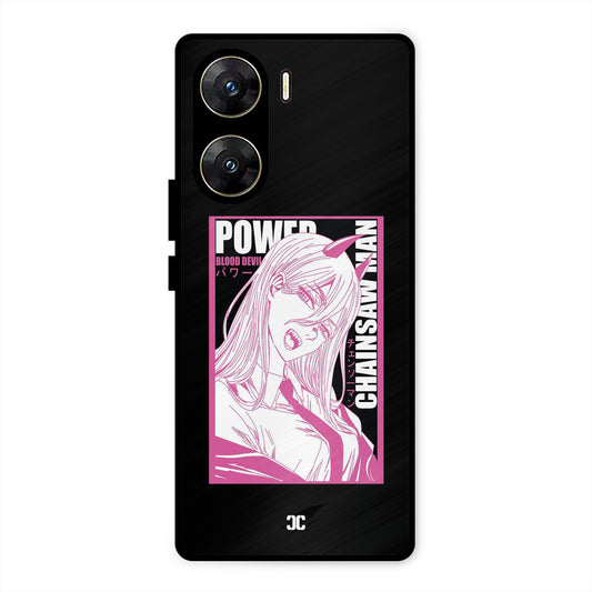Blood Devil Power Vivo V29e Mobile Back Cover - Anime PrintShield Case