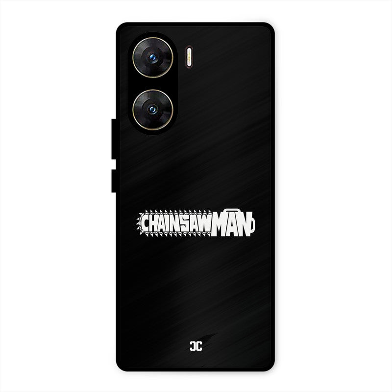 Chainsaw Logo Vivo V29e Mobile Back Cover - Anime PrintShield Case