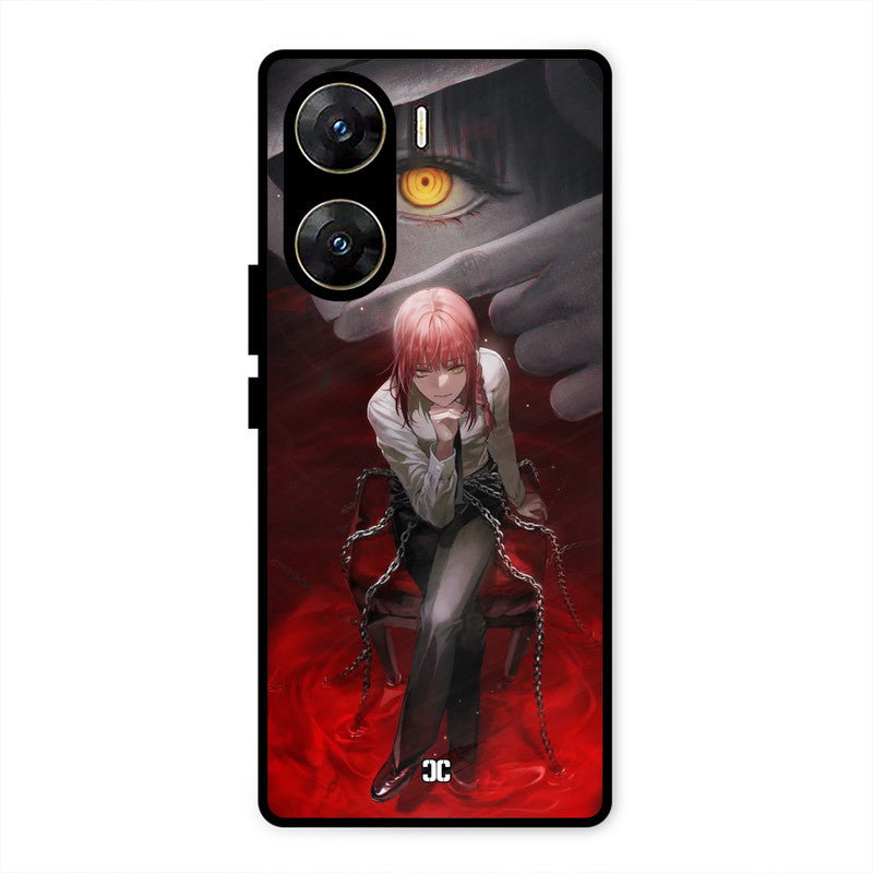Makima Chains Vivo V29e Mobile Back Cover - Anime PrintShield Case