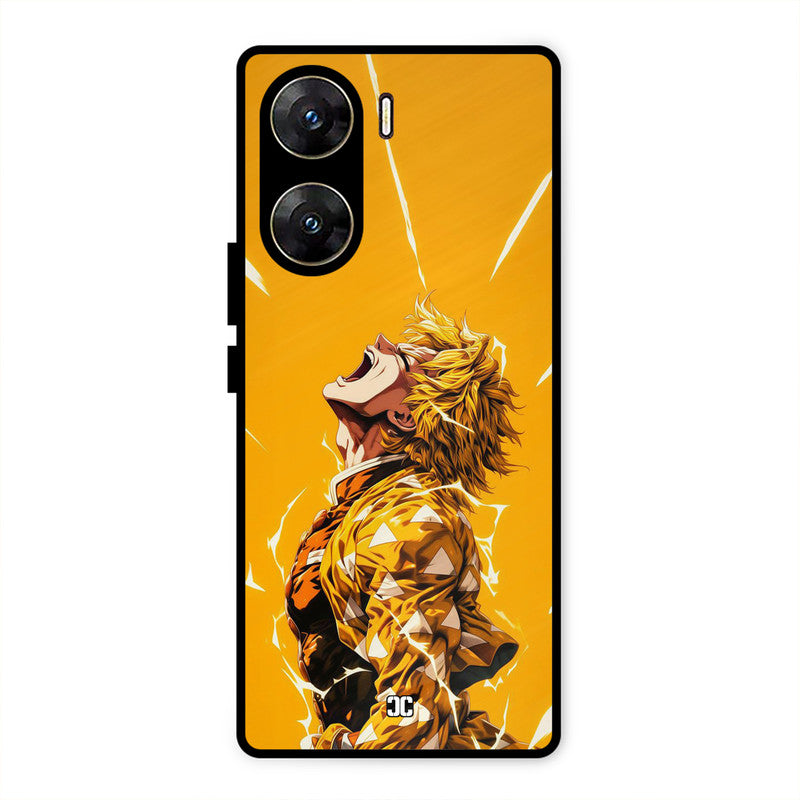Shouting Zenitsu Vivo V29e Mobile Back Cover - Anime PrintShield Case