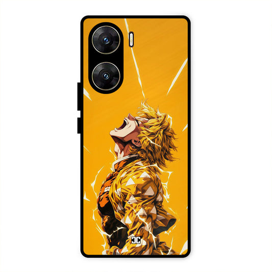 Shouting Zenitsu Vivo V29e Mobile Back Cover - Anime PrintShield Case