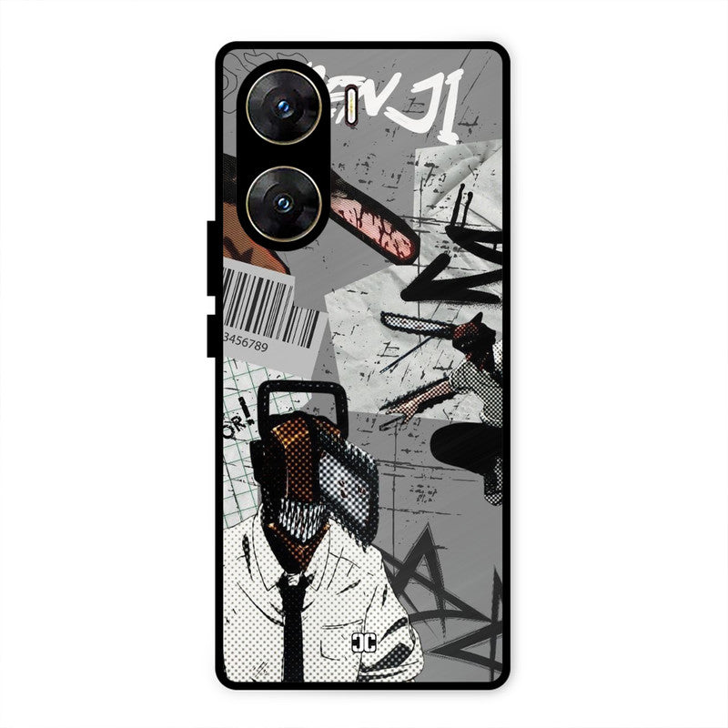 Denji Rage Vivo V29e Mobile Back Cover - Anime PrintShield Case