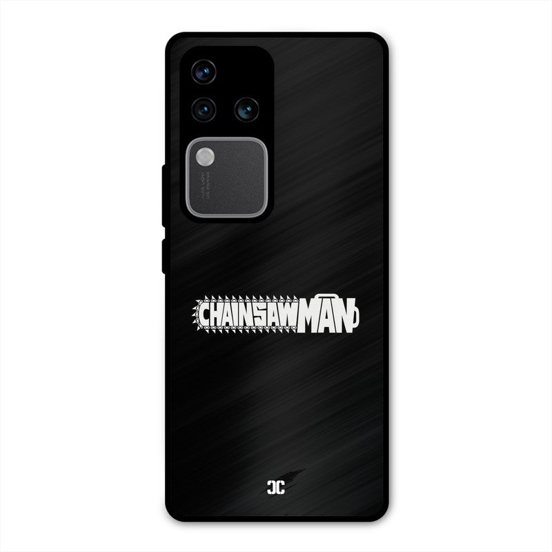 Chainsaw Logo Vivo V30 Pro Mobile Back Cover - Anime PrintShield Case