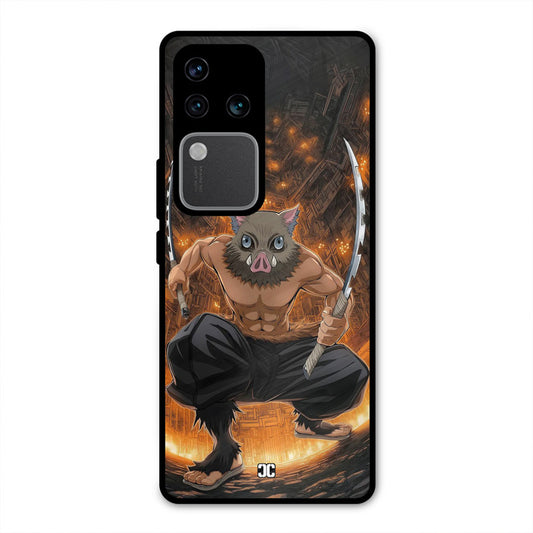 Inosuke Rage Vivo V30 Pro Mobile Back Cover - Anime PrintShield Case