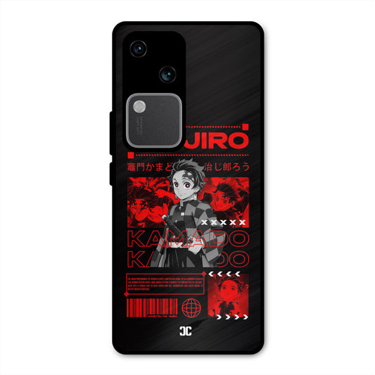 Tanjiro Kamado Vivo V30 Mobile Back Cover - Anime PrintShield Case