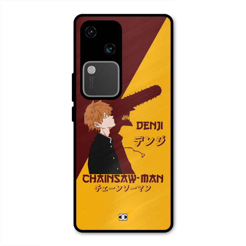 Denji Shadow Vivo V30 Mobile Back Cover - Anime PrintShield Case