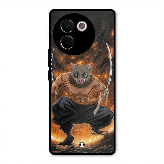 Inosuke Rage Vivo V30e Mobile Back Cover - Anime PrintShield Case