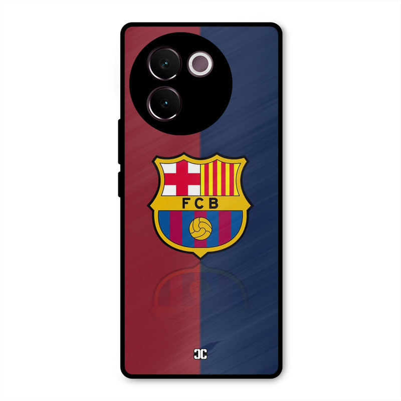 Barcelona Logo Vivo V30e Mobile Back Cover - Sports PrintShield Case