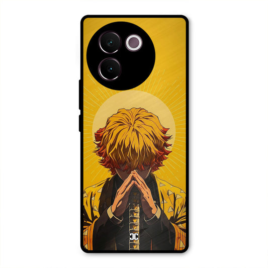 Calm Zenitsu Vivo V30e Mobile Back Cover - Anime PrintShield Case