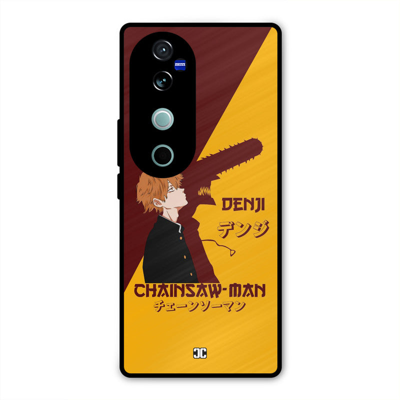 Denji Shadow Vivo V40 Pro Mobile Back Cover - Anime PrintShield Case
