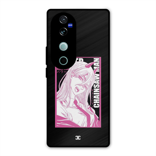 Blood Devil Power Vivo V40 Pro Mobile Back Cover - Anime PrintShield Case