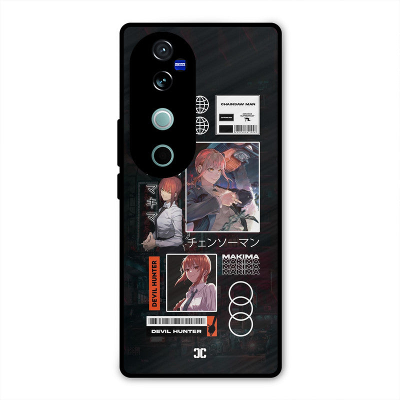 Devil Hunter Makima Vivo V40 Mobile Back Cover - Anime PrintShield Case