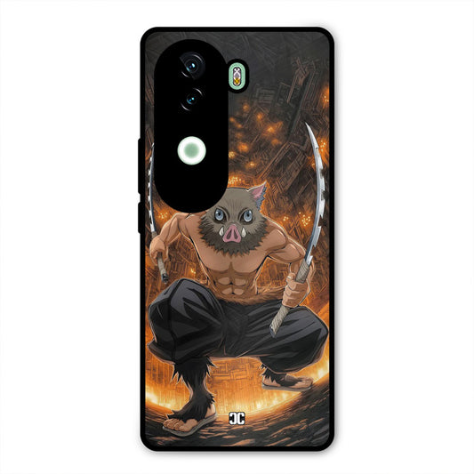 Inosuke Rage Vivo V40e Mobile Back Cover - Anime PrintShield Case