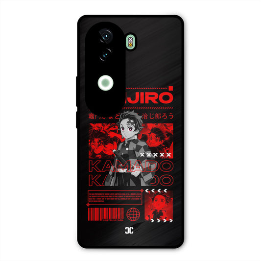 Tanjiro Kamado Vivo V40e Mobile Back Cover - Anime PrintShield Case