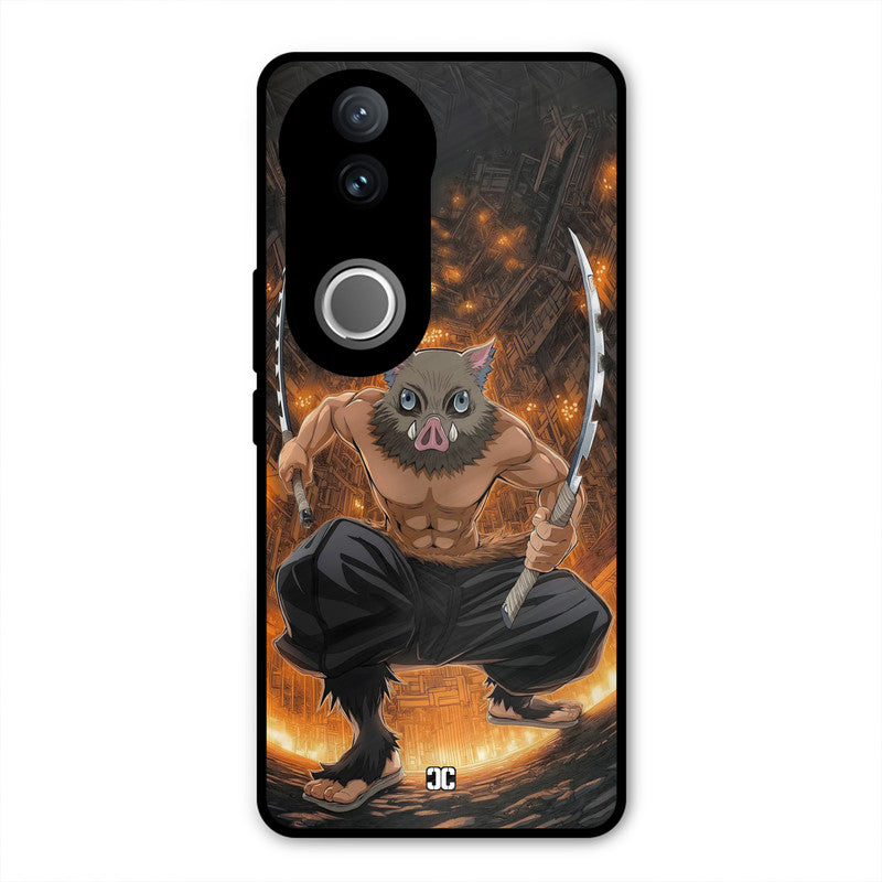 Inosuke Rage Vivo V50 Mobile Back Cover - Anime PrintShield Case