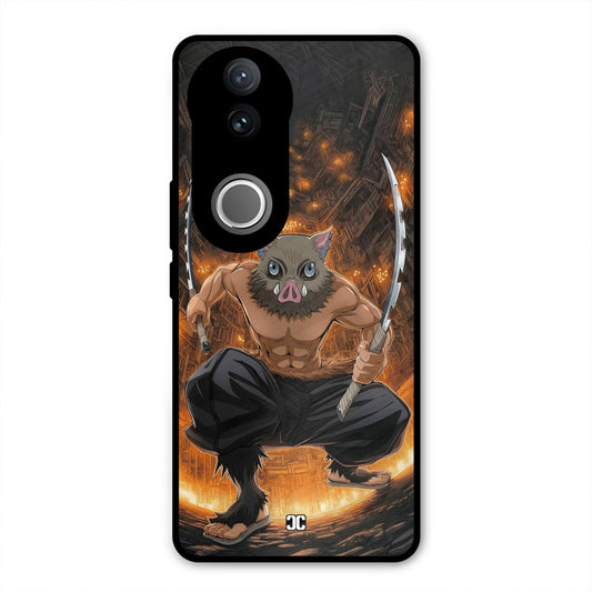 Inosuke Rage Vivo V50 Mobile Back Cover - Anime PrintShield Case