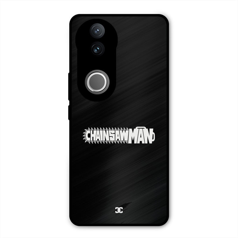 Chainsaw Logo Vivo V50 Mobile Back Cover - Anime PrintShield Case