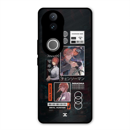 Devil Hunter Makima Vivo V50 Mobile Back Cover - Anime PrintShield Case