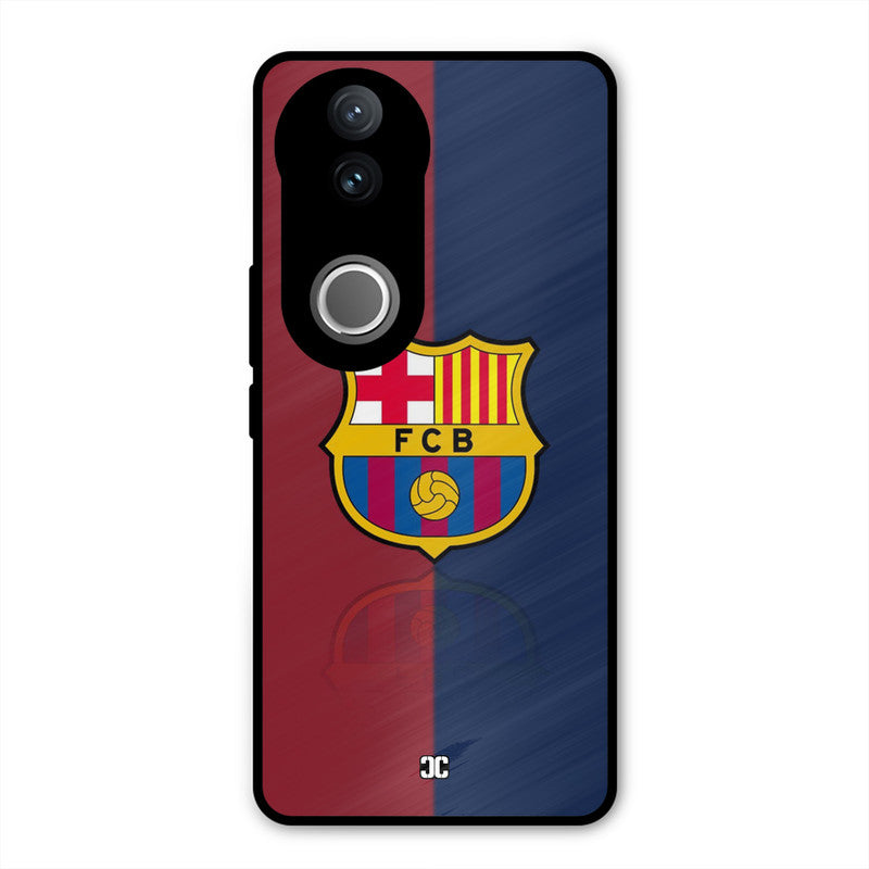Barcelona Logo Vivo V50 Mobile Back Cover - Sports PrintShield Case