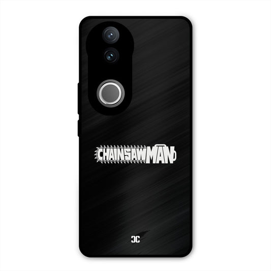 Chainsaw Logo Vivo V50e Mobile Back Cover - Anime PrintShield Case