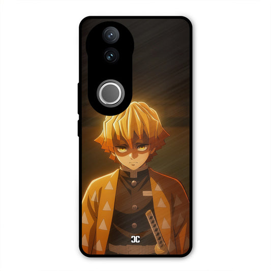 Thunderboy Zenitsu Vivo V50e Mobile Back Cover - Anime PrintShield Case
